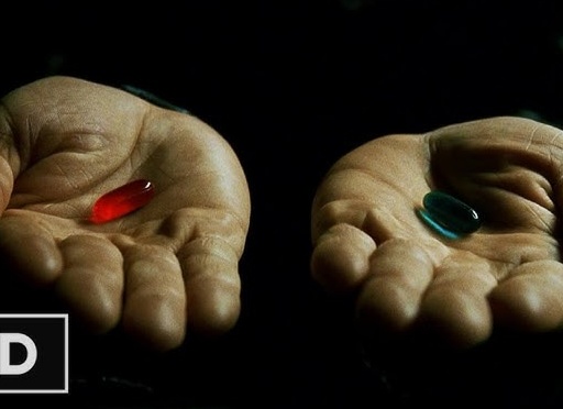 Красная или синяя?