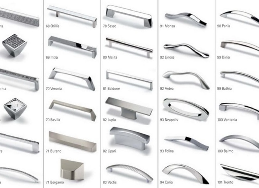 Виды ручек для кухонной мебели: от классики до минимализма.