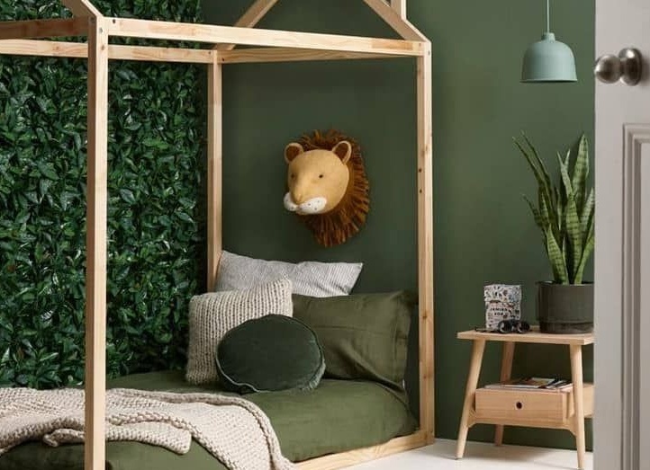 Дизайн детской комнаты: вдохновение из Pinterest с кроваткой Мулан