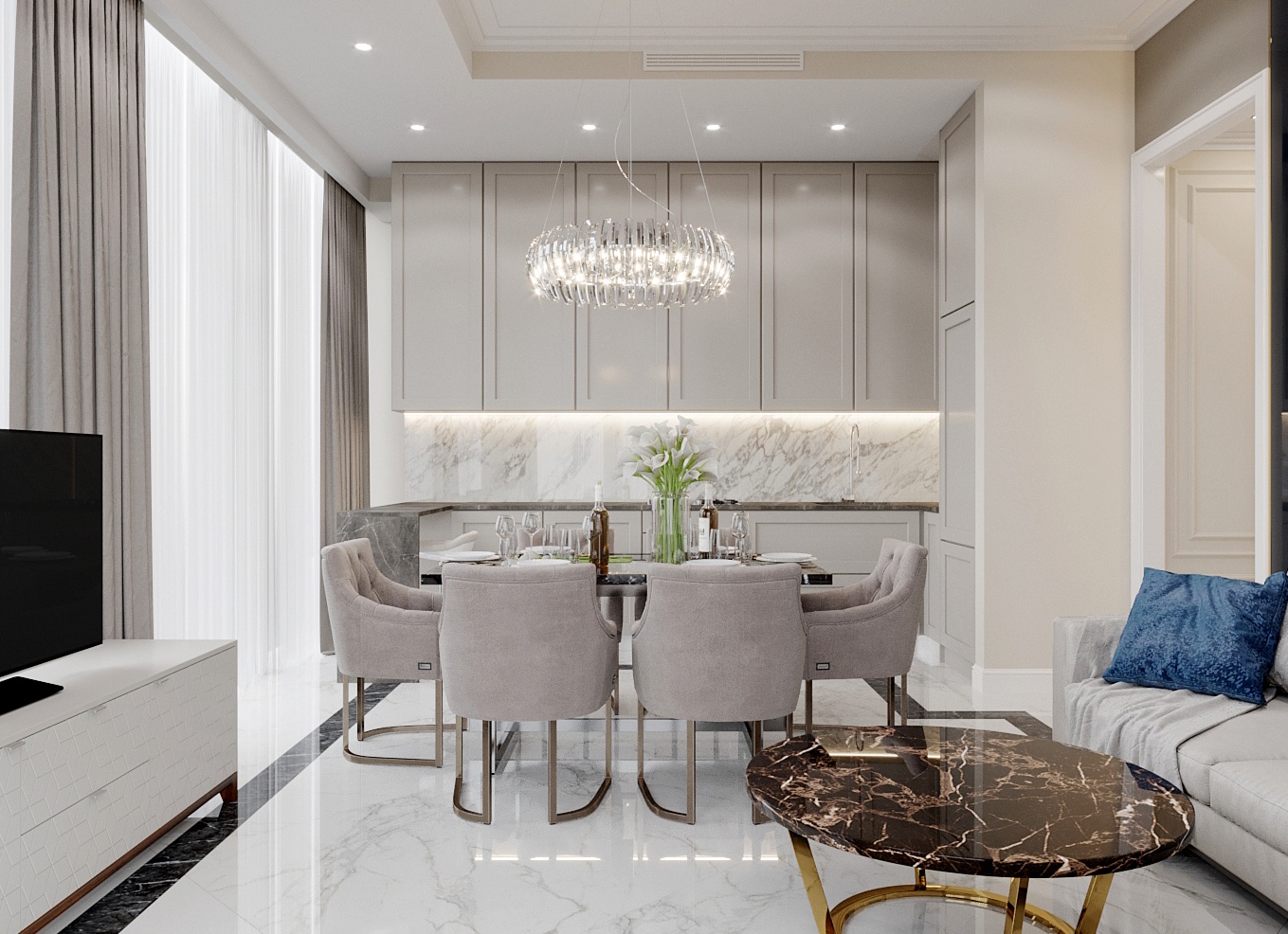 Последние тенденции в дизайне интерьера 2024 года