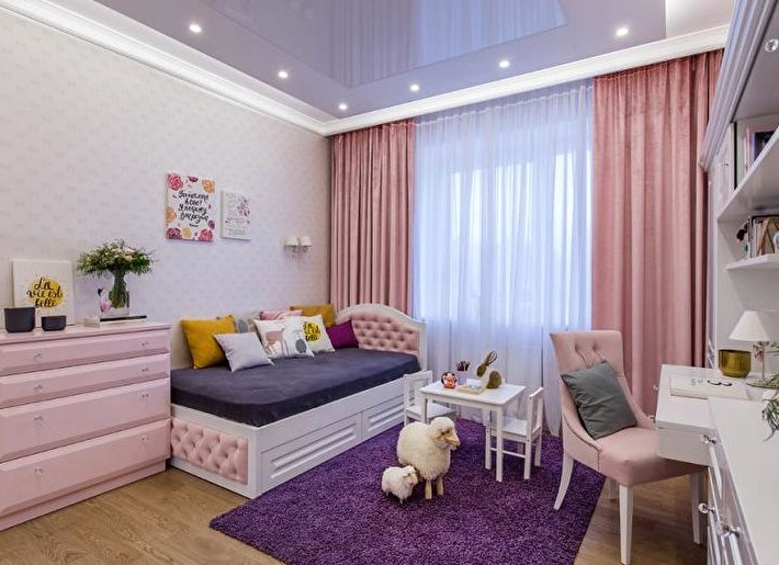 Детские в розовых тонах.