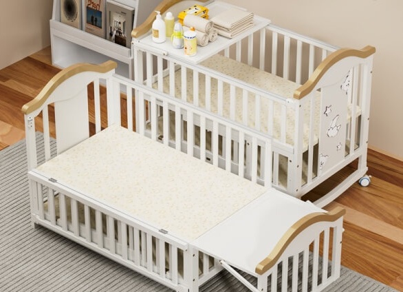Кроватка-трансформер, растущая вместе с ребёнком!
