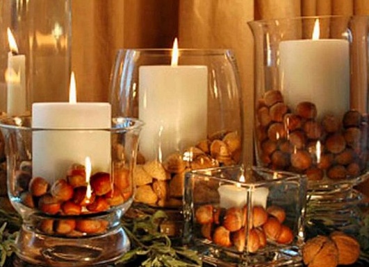 Свечи в интерьере