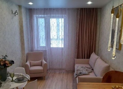 Дизайн проект квартиры 47м.кв. в скандинавском стиле.